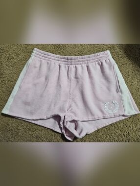 PINK Victoria's Secret Large Logo Activewear Shorts